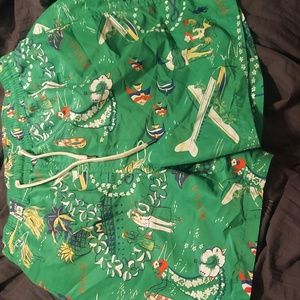 Retro maxamilist all over print vintage swim trunks by Ralph lauren polo